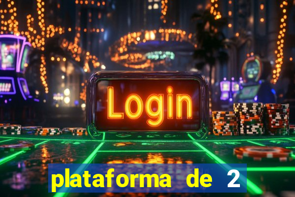plataforma de 2 reais fortune tiger
