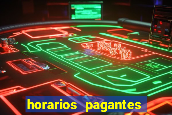 horarios pagantes do fortune ox