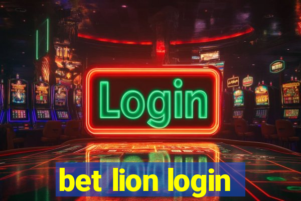 bet lion login