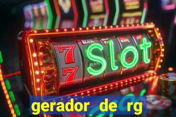 gerador de rg frente e verso