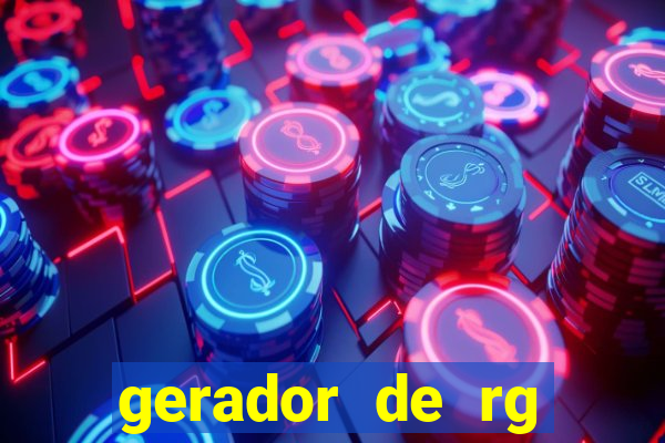 gerador de rg frente e verso