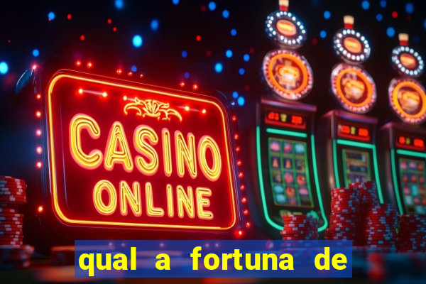 qual a fortuna de tony ramos