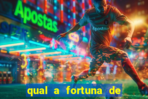 qual a fortuna de tony ramos