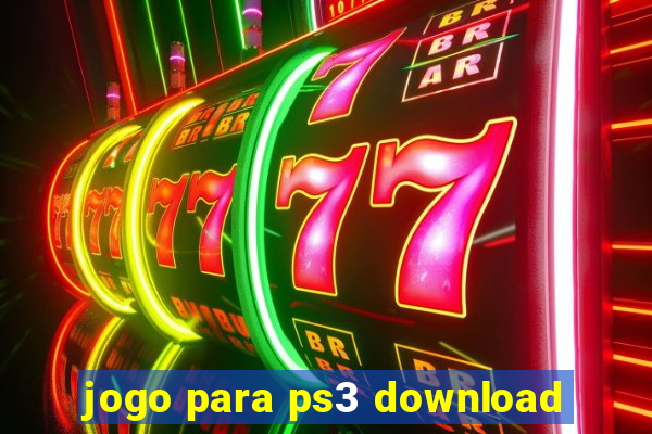 jogo para ps3 download