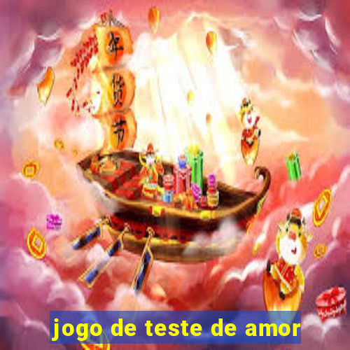 jogo de teste de amor