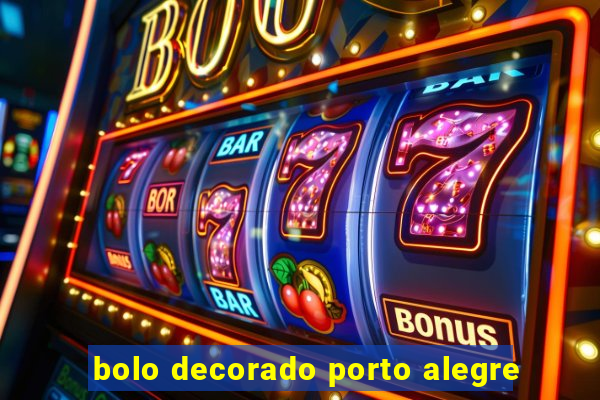 bolo decorado porto alegre