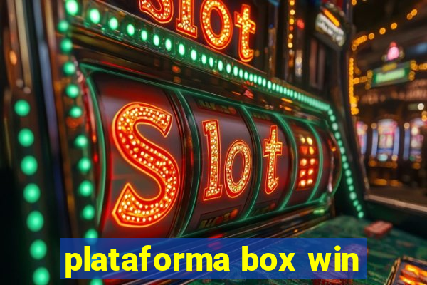 plataforma box win