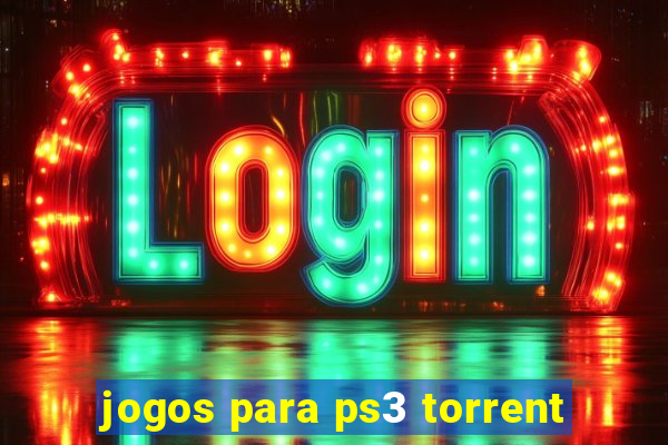 jogos para ps3 torrent