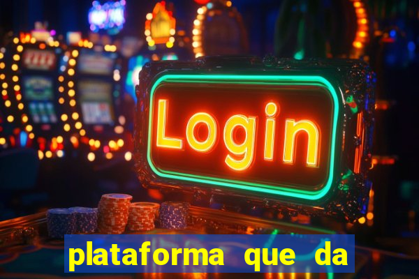 plataforma que da 30 reais para jogar