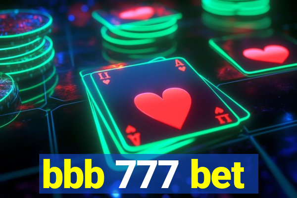 bbb 777 bet