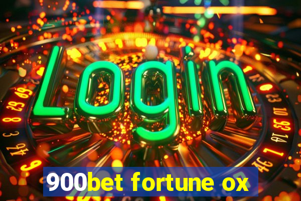 900bet fortune ox