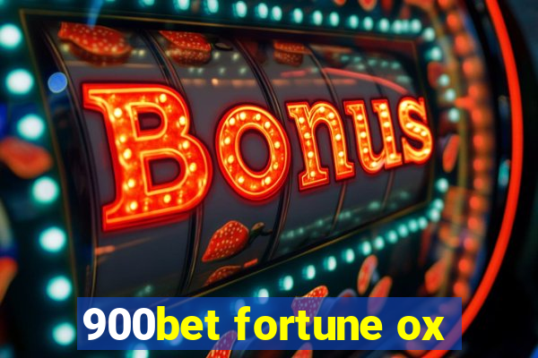 900bet fortune ox