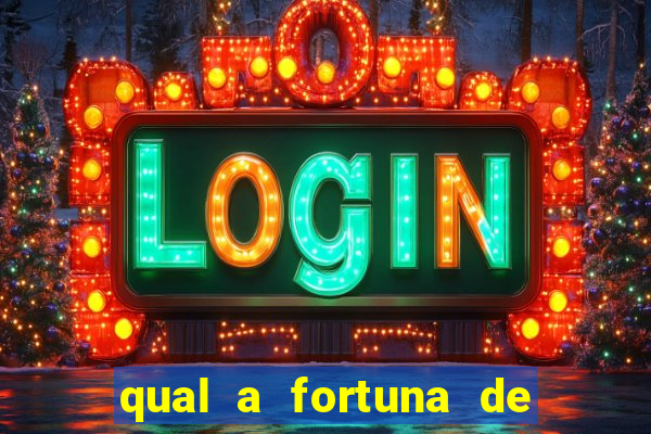 qual a fortuna de raiam santos