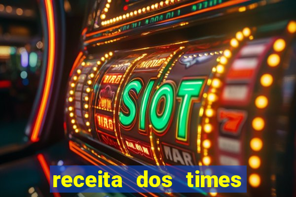 receita dos times brasileiros 2024