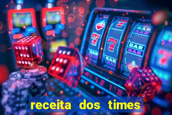 receita dos times brasileiros 2024