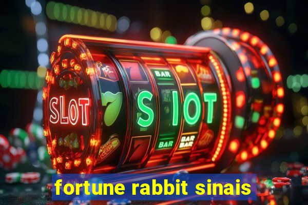 fortune rabbit sinais