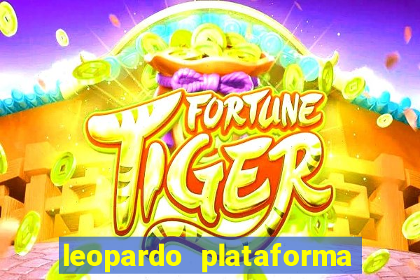 leopardo plataforma de jogos