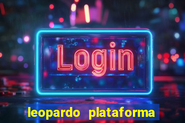 leopardo plataforma de jogos