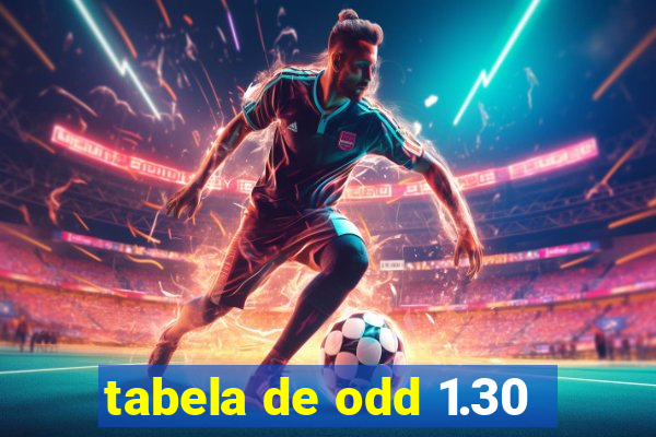 tabela de odd 1.30