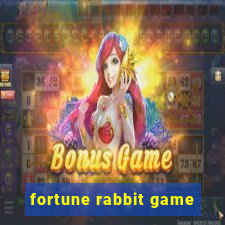fortune rabbit game