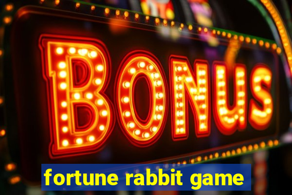fortune rabbit game
