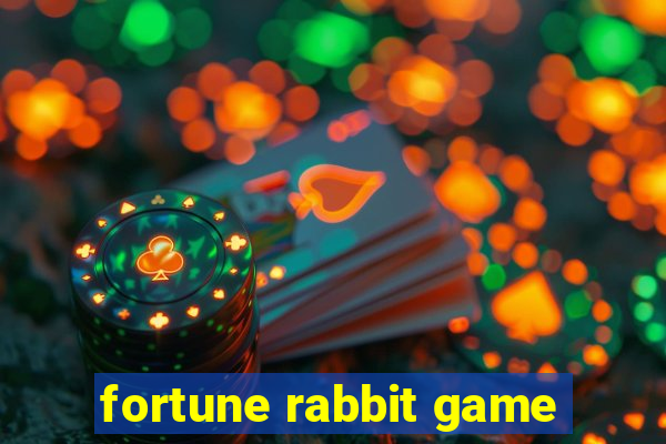 fortune rabbit game