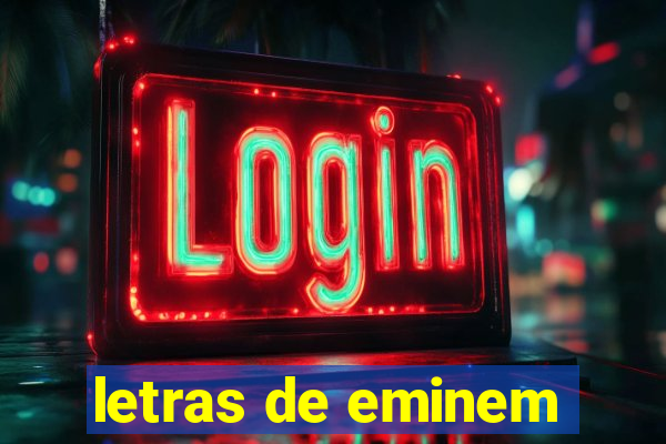 letras de eminem