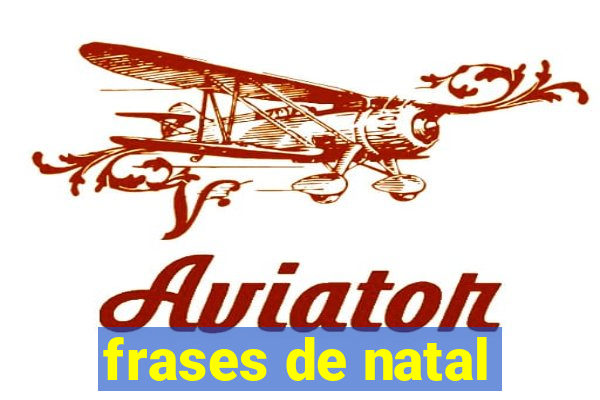 frases de natal