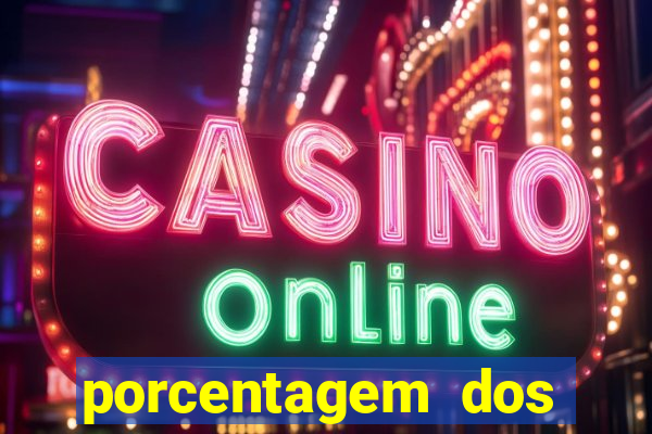 porcentagem dos jogos pg slots