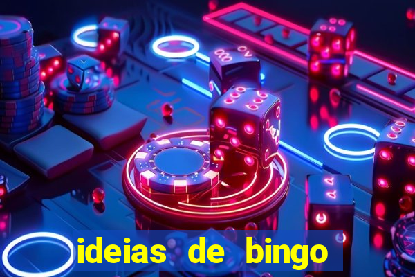 ideias de bingo para o natal
