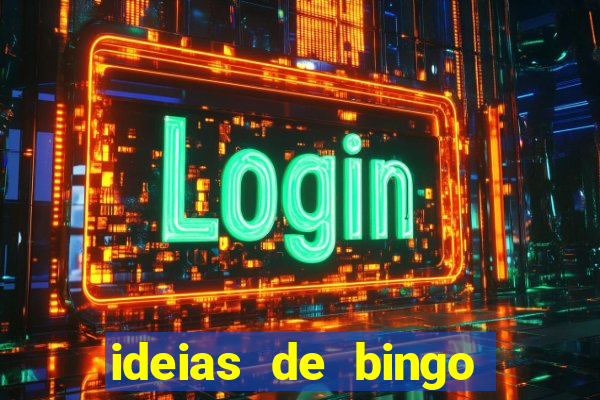 ideias de bingo para o natal