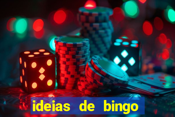 ideias de bingo para o natal