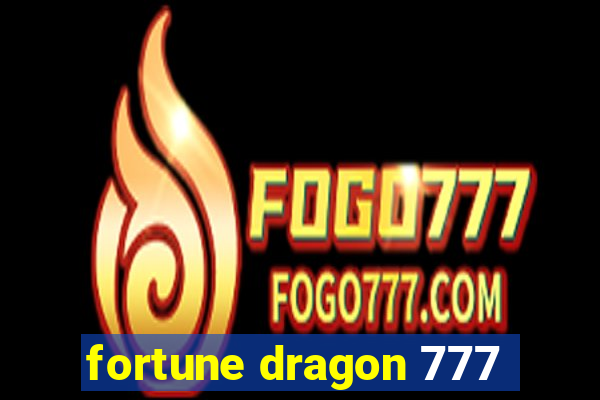 fortune dragon 777