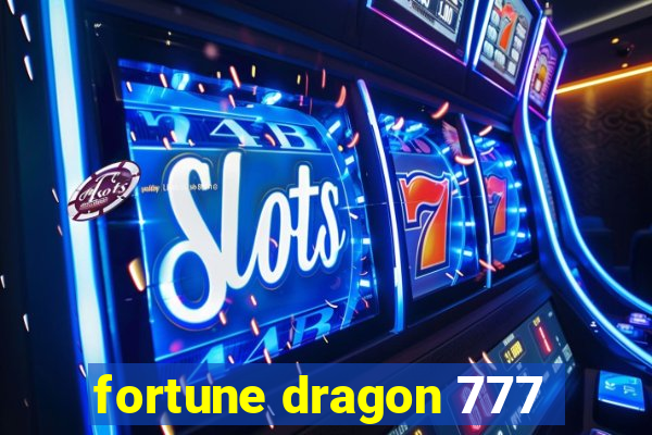 fortune dragon 777