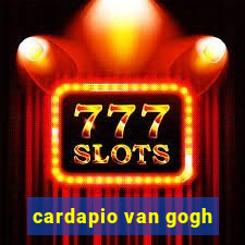 cardapio van gogh