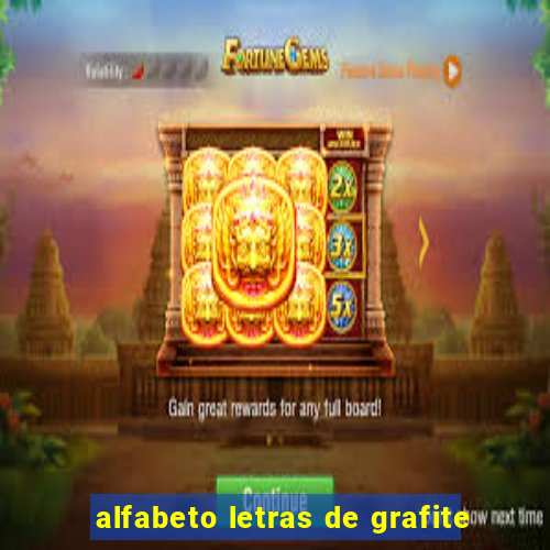 alfabeto letras de grafite