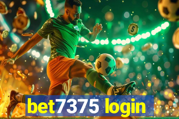 bet7375 login