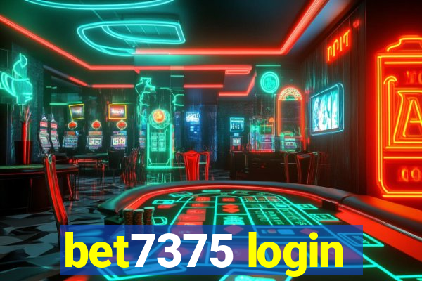 bet7375 login