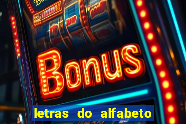 letras do alfabeto personalizadas para imprimir