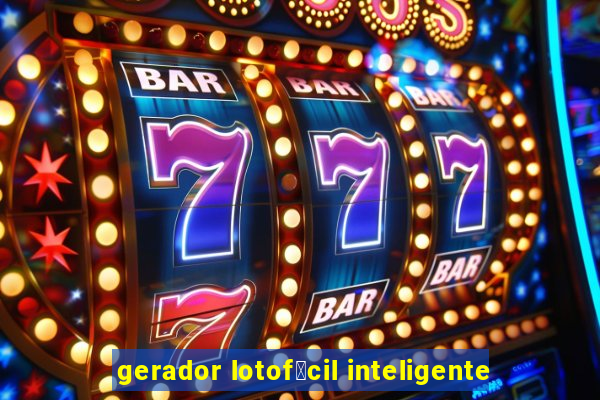 gerador lotof谩cil inteligente