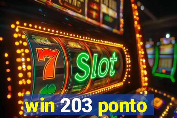win 203 ponto