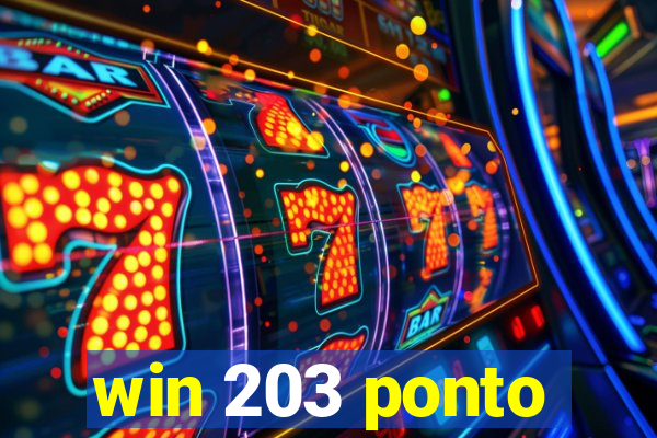 win 203 ponto