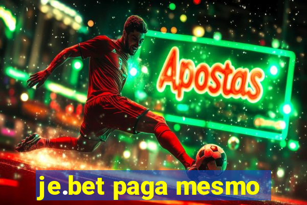 je.bet paga mesmo