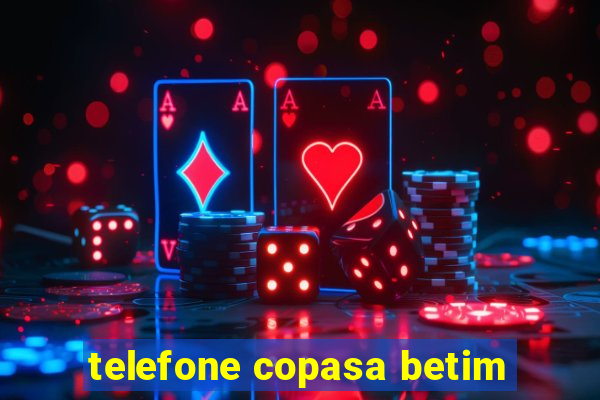 telefone copasa betim