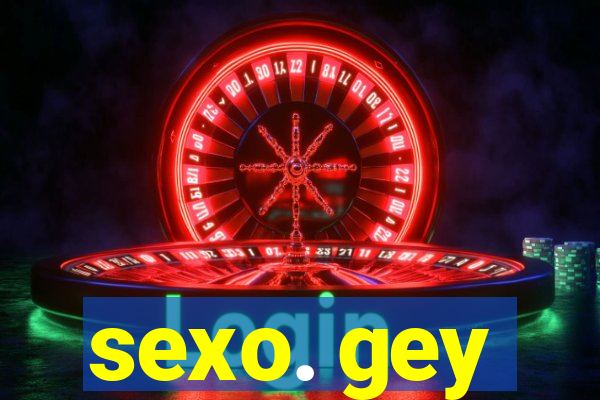 sexo. gey