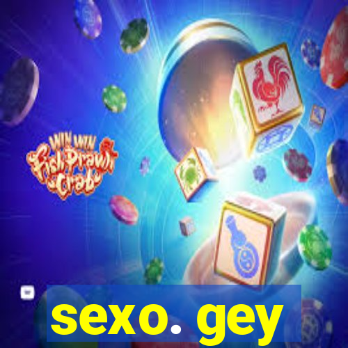 sexo. gey