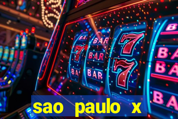 sao paulo x palmeiras palpites