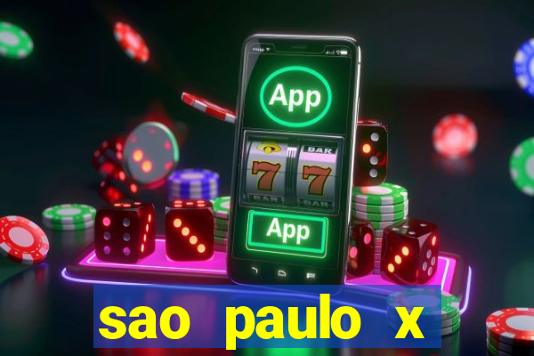 sao paulo x palmeiras palpites