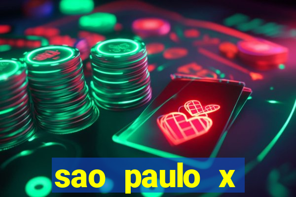 sao paulo x palmeiras palpites