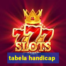 tabela handicap
